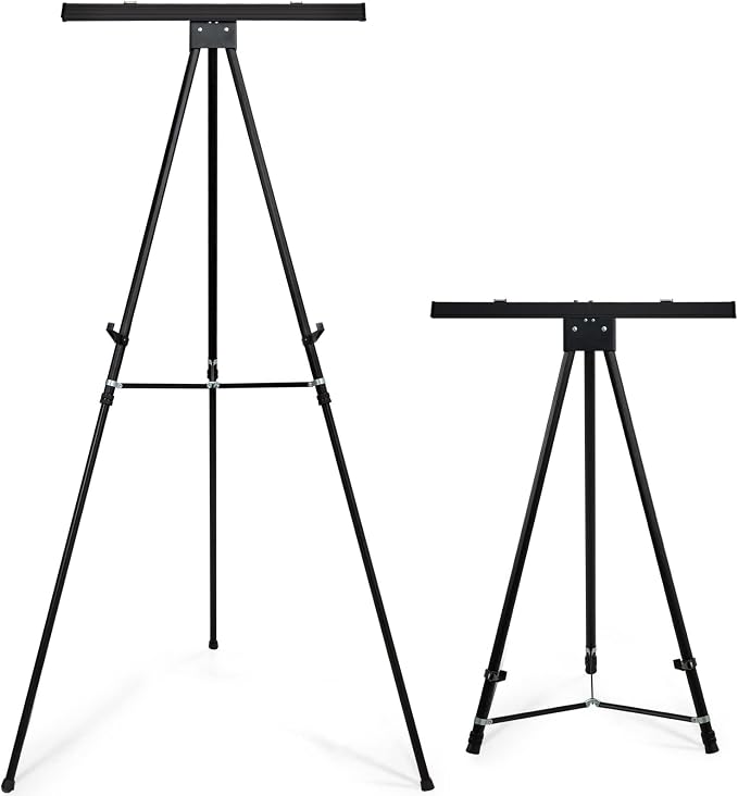 Falling in Art Extra Large 70" High Flip Chart Tripod Display Easel, Showroom - Image 8