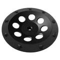 7" PCD Grinding Wheel for Epoxy, Glue, Mastic and Paint, 9 PCD Segments, 5/8"-11 Threaded Arbor