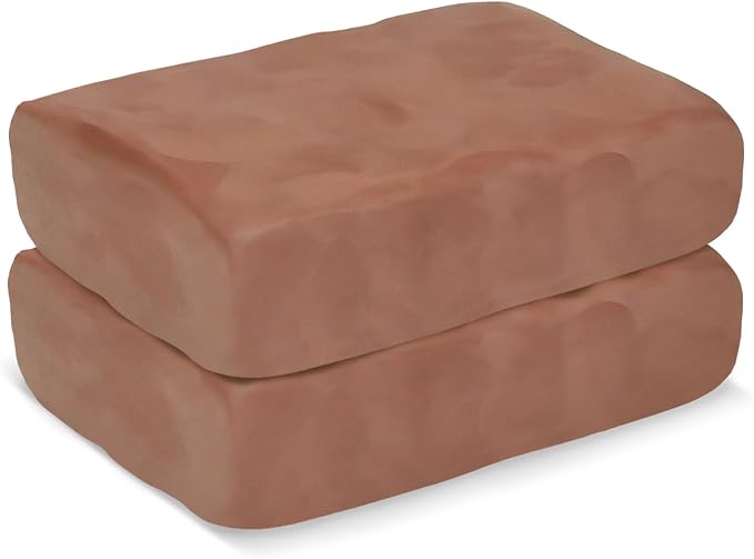 ZEHIQ Air Dry Clay-2.2lb Natural Terracotta Pottery Clay by ZEHIQ