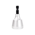 Deburring External Chamfer Tool, with HSS Blade, Quick Release Hex Shank Deburring Chamfering Drill Bit for 1/8" to 3/4"(3-19mm) Diameter TS/DJQ-01