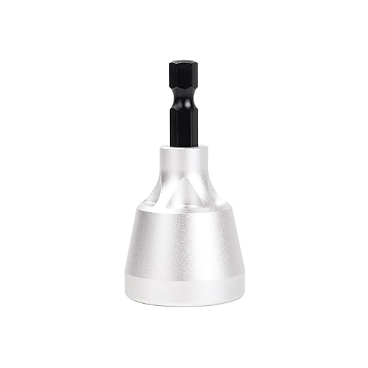 Deburring External Chamfer Tool, with HSS Blade, Quick Release Hex Shank Deburring Chamfering Drill Bit for 1/8" to 3/4"(3-19mm) Diameter TS/DJQ-01