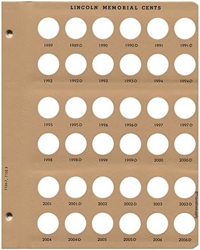 Dansco US Lincoln Memorial Cent Coin Album 1958 - Image 4