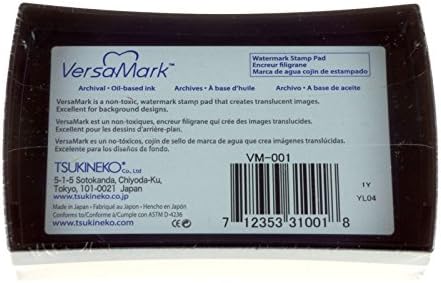 Tsukineko VM000001 Full-Size VersaMark Pigment Inkpad, 3-Inch X 2-Inch - Image 3