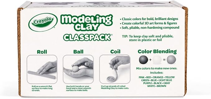 Crayola Modeling Clay Classpack, 12 Colors, Teacher Classroom Must Haves - Image 5