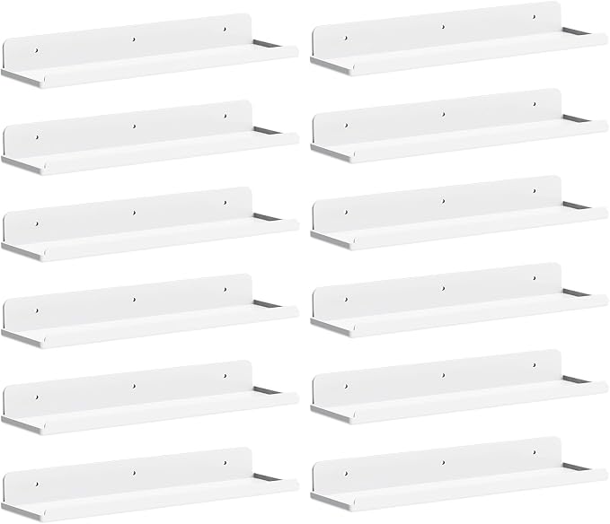 Lifewit Floating Shelves for Wall, Acrylic Display Shelf Wall Mounted for Figure by Lifewit