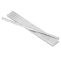 uxcell 5 Pcs Square Steel Key Stock, 3/8" x 3/8" x 12" Cold-Drawn 45# Steel Bars Precision Key Stock for Gearbox Coupling, Silver Tone
