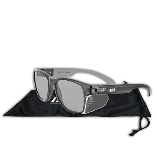 MAGID Y50 Safety Glasses for Construction | Black Frame — 12-Pack, ANSI Z87.1+ - Image 3