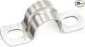 20 pcs 5/16" Conduit Clamp Two Hole U Bracket, Pipe Bracket Heavy Duty for Pipe/Electrical Conduit | OD 5/16" | 20 pcs