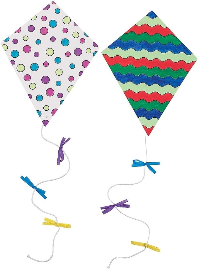 Color Your Own Paper Kite Signs - Image 2