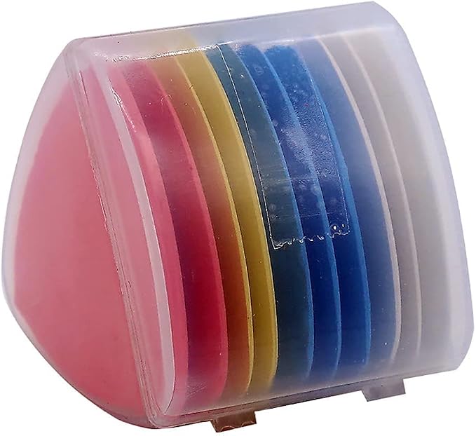 OZXTYO Triangle Tailors Chalk 10Pcs, Sewing Fabric Chalk and Fabric Markers by OZXTYO