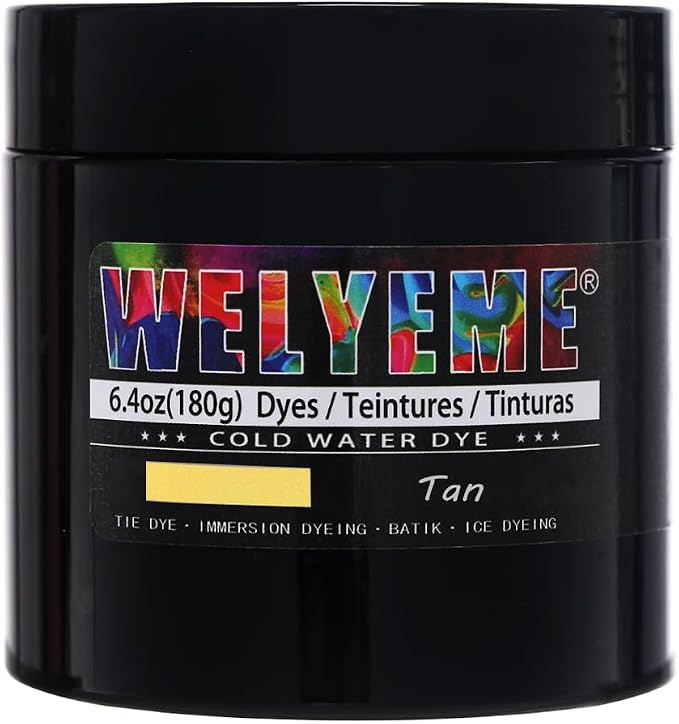 Cold Water Dye, Tie Dye Powder, Fabric Dye Powder by WELYEME