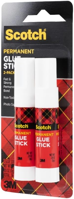 Scotch Permanent Glue Sticks, Acid-Free Non-Toxic Adhesive – Strong & Fast Bond - Image 6