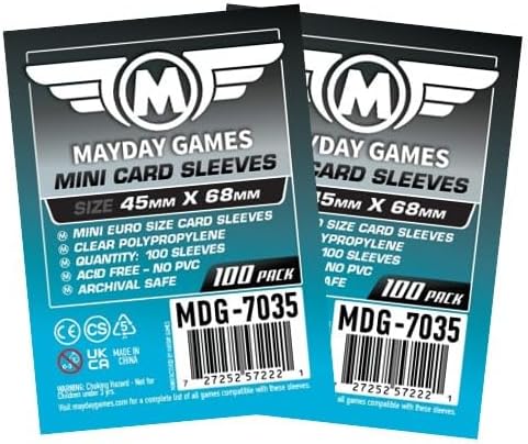 Mayday Games Dream Home Game Accessory- Standard Card Sleeve Bundle by MAYDAYGAMES