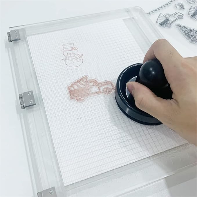 Rubber Stamp Pressure Tool for DIY Scrapbooking Crafts - Image 2