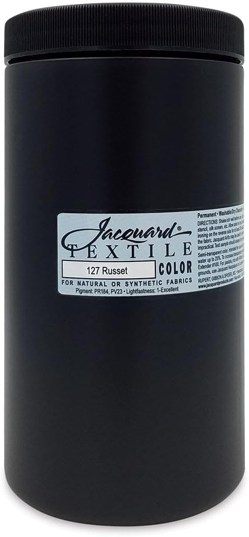 Jacquard Textile Color Russet by Jacquard
