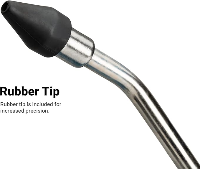 Capri Tools 5 in. Air Blow Gun with Rubber Tip, 2-Pack