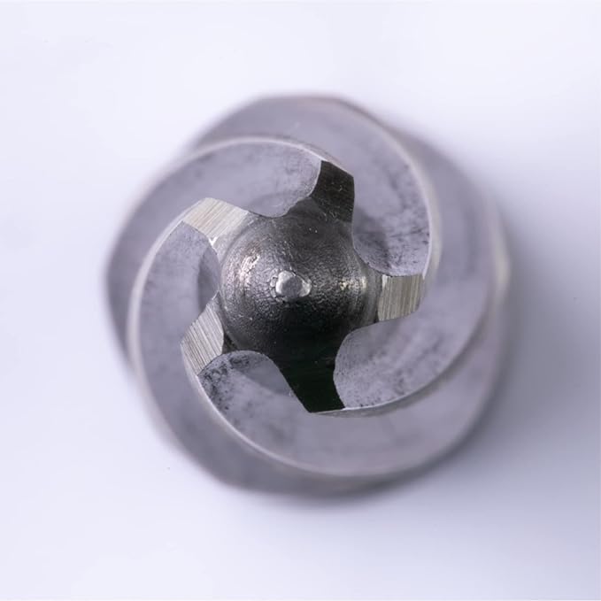 1/2" Bridge/Construction Reamer, M2 HSS Taper Chucking Reamer Drill Bit for Steel Alloy Aluminum Metal Wood Plastic, 1/2” Shank Chuck, Spiral Flutes, to Enlarge/Align Holes, 12mm