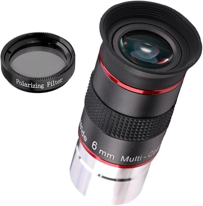 6mm 68° Ultra Wide-Angle Telescope Eyepiece by STARBOOSA