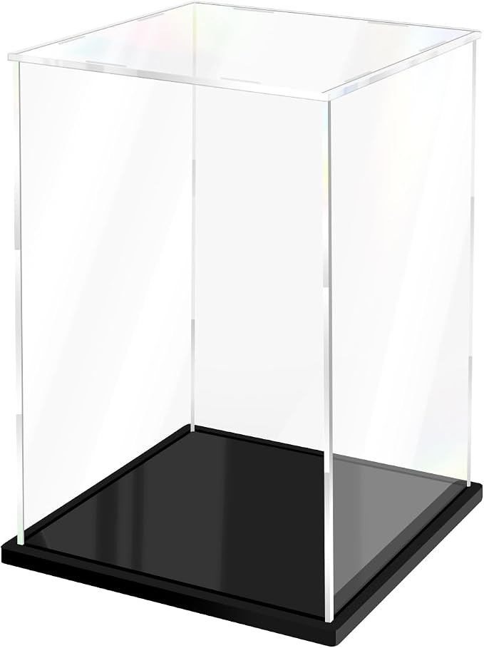 Clear Acrylic Display Case for Collectibles Assemble Doll Display Case by XINISS