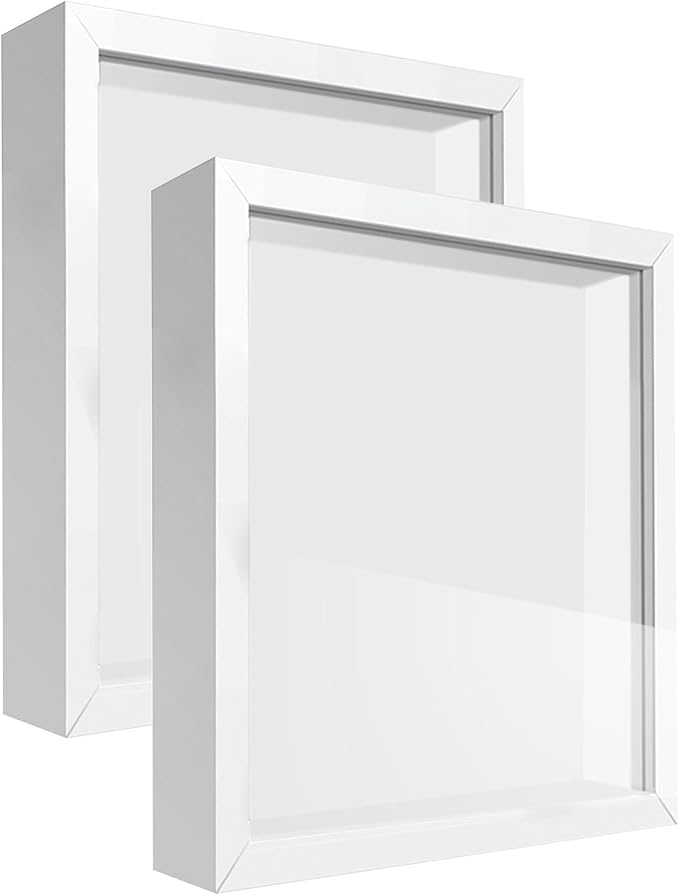 8.5x11 Shadow Box Frame Display Case by TOUYINGER