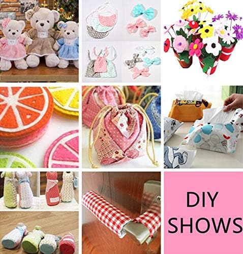 7Pcs 20" x 20" Cotton Fabric DIY Making Supplies Quilting Patchwork Fabric Fat - Image 4