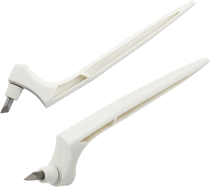 White Craft Cutting Tools Pen | 3 Different 360 Degree Rotating Blades - Image 6