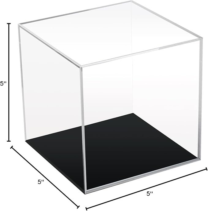 Clear Acrylic Simple Self-Assembly Display Box - Image 8
