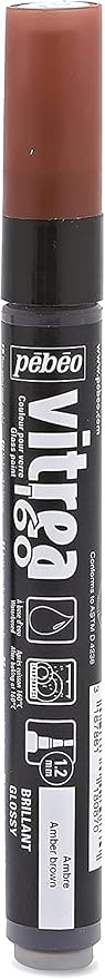 Pebeo Vitrea 160, Glossy Glass Paint Marker by Unknown