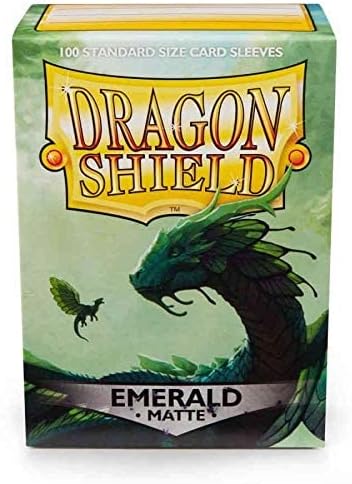 5 Packs Dragon Shield Matte Emerald Standard Size 100 ct Card Sleeves Value - Image 4