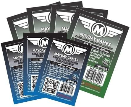 Mayday Games Nemesis -Premium Compatible Card Sleeve Bundle by MAYDAYGAMES