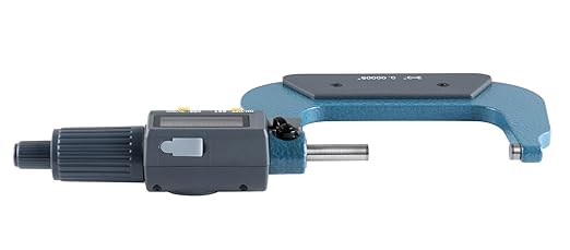 Accusize Industrial Tools 2-3''/50-75mm by 0.00005'' 2 Keys Electronic Digital Outside Micrometer, Md71-0003