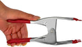 FactorDuty Set of 8-9-Inch Metal Spring Clamp with Red Tip