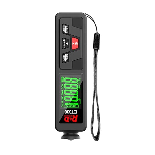 Car Coating Thickness Meter for Used Car Buyers, Paint Mil Thickness Meter Gauge Check The Car’s Original Coating Auto Car Paint Meter (ET330)