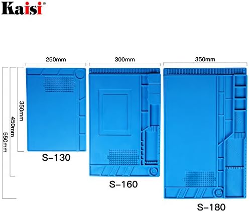 Kaisi Soldering Mat with Scale Ruler and Screw Position - Image 6