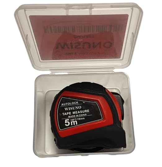 16Ft Tape Measure,Imperial and Metric Standard Expandable Tapes with Fraction Markings, Retractable, Self-Locking Blade， it Suitable for Construction ， Woodworking and DIY