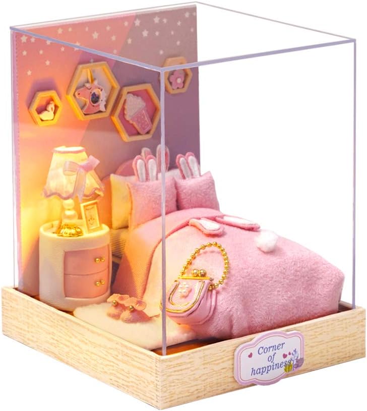 Flever Dollhouse Miniature DIY House Kit Creative Room by Flever