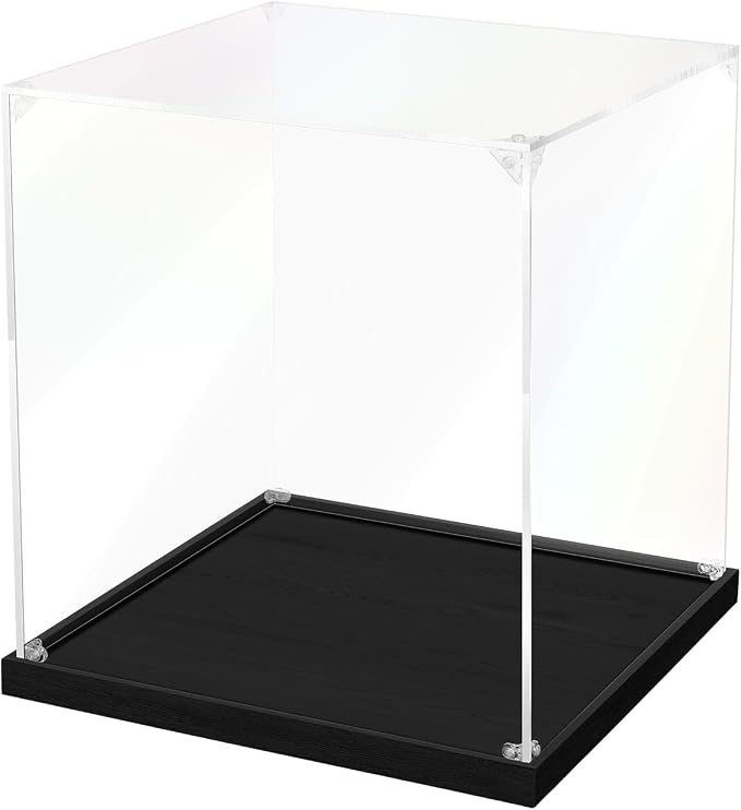 JUJOMAT Acrylic Display Case for Collectibles Clear Acrylic Display Box for by JUJOMAT