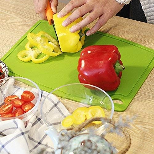Liflicon Extra Large Thick Silicone Cutting Board 14.6'' x 10.43'' Chopping - Image 6