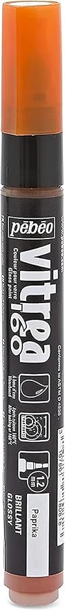 Pebeo Vitrea 160, Glossy Glass Paint Marker by Unknown
