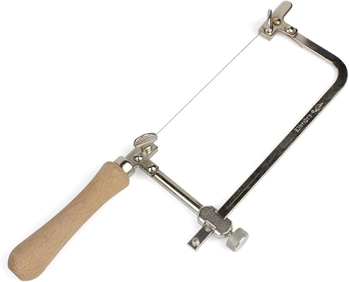 1PC Coping Saw Steel Frame With 0.3mm Diamond Wire Saw For Wood Stone Metal Cutting Multi function Hand Tool