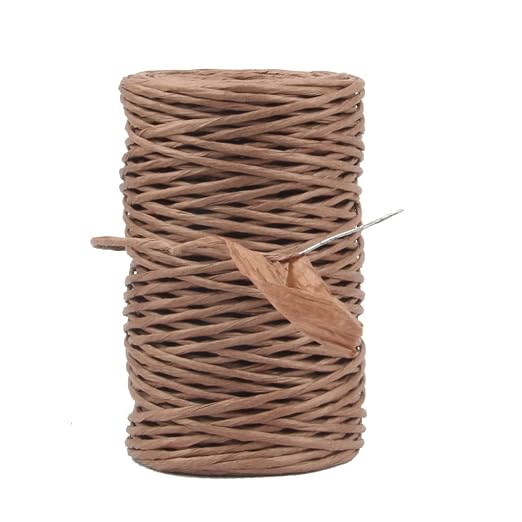 Floral Wire, Rustic Paper Wrapped Metal Wire 14 Gauge 164 Feet | Bind Wire Twine by JFFX