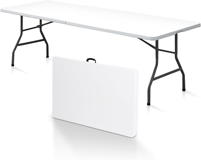 SUPER DEAL 8FT Folding Picnic Table by Superdeal
