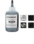 Glassline Black Fusing Paint Pen 2 oz Bottle by Unknown