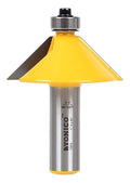 Yonico Chamfer Router Bits Bevel Edge Forming 45 Degree 1/2-Inch Shank 13915