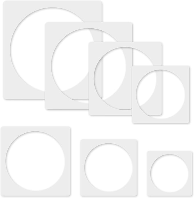 Round Stencil, Template Stencil, Large Stencil by krastmon