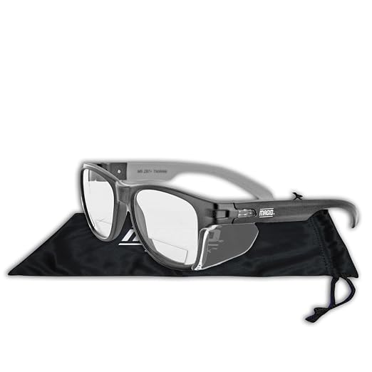 MAGID Y50 Safety Glasses for Construction | Black Frame — 72-Pack, ANSI Z87.1+ - Image 3