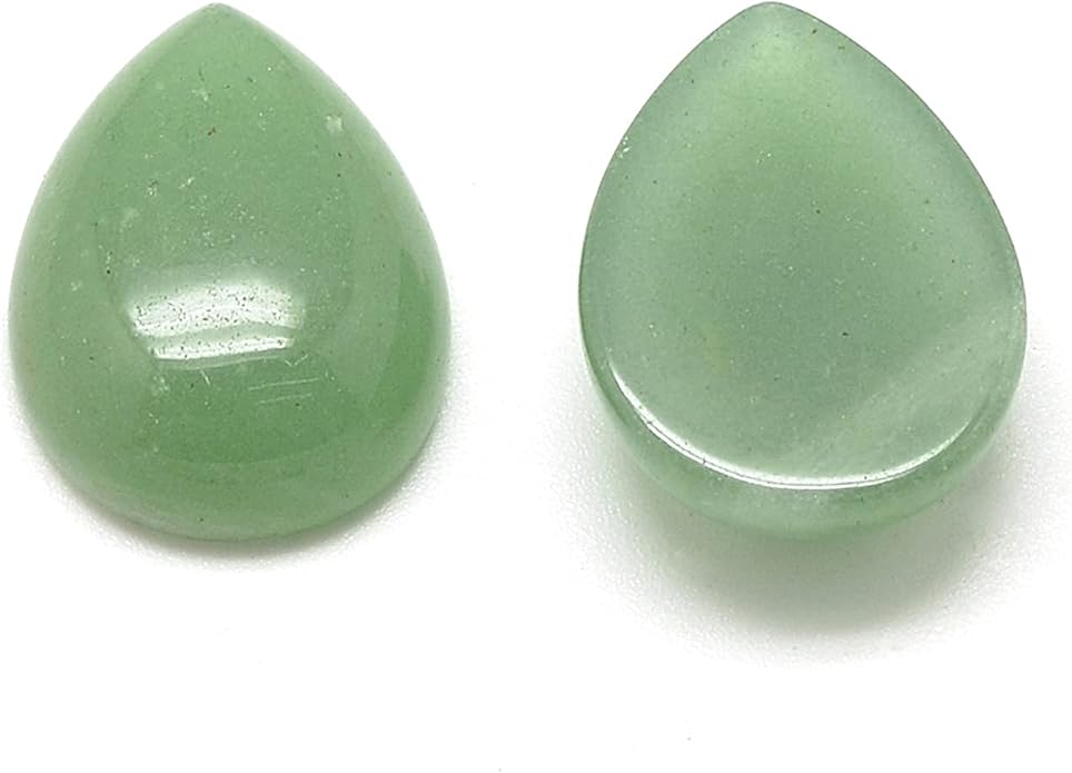 Fashewelry Natural Teardrop Flat Back Cabochons Beads - Image 2