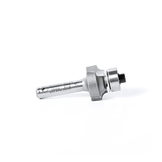 Amana Tool - 49496 Carbide Tipped Corner Round 1/8 Radius x 3/4 Dia x 3/8 x 1/4" Shank