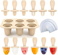Silicone Baby Popsicle Molds for Teething Relief by YukiniYa