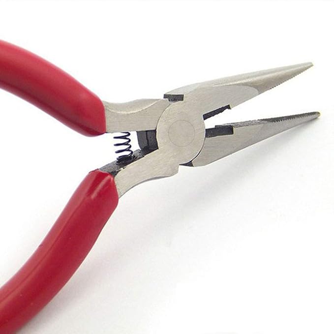 Dykes Needle Nose Pliers with Wire Cutter (5-Inch)